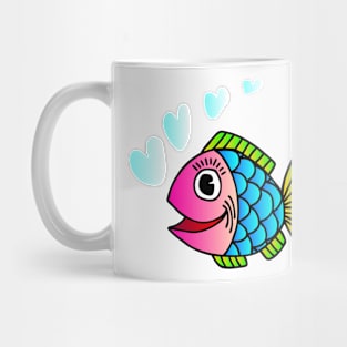 Happy Little Fish Mug